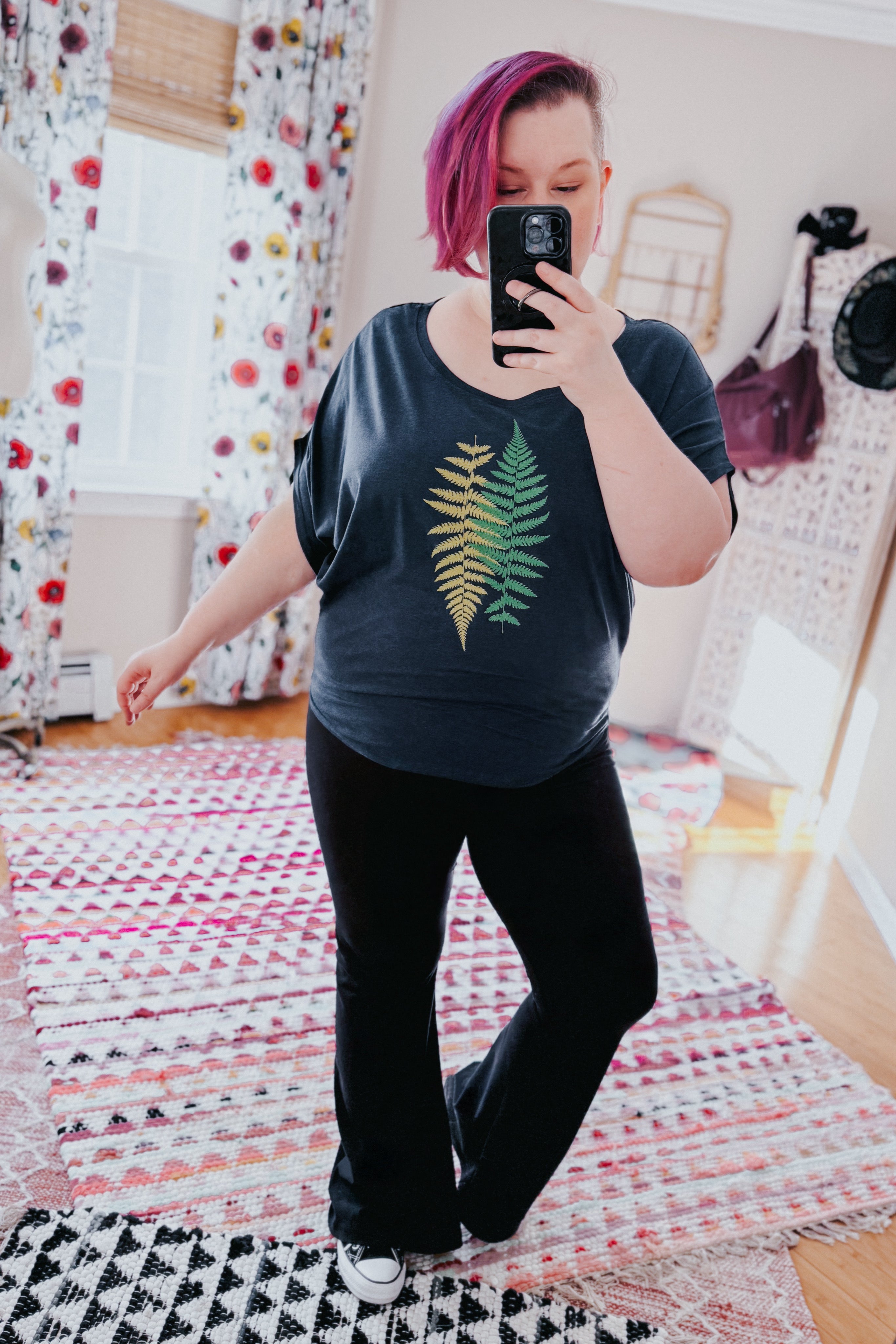 With The Ferns Bamboo Dolman Top