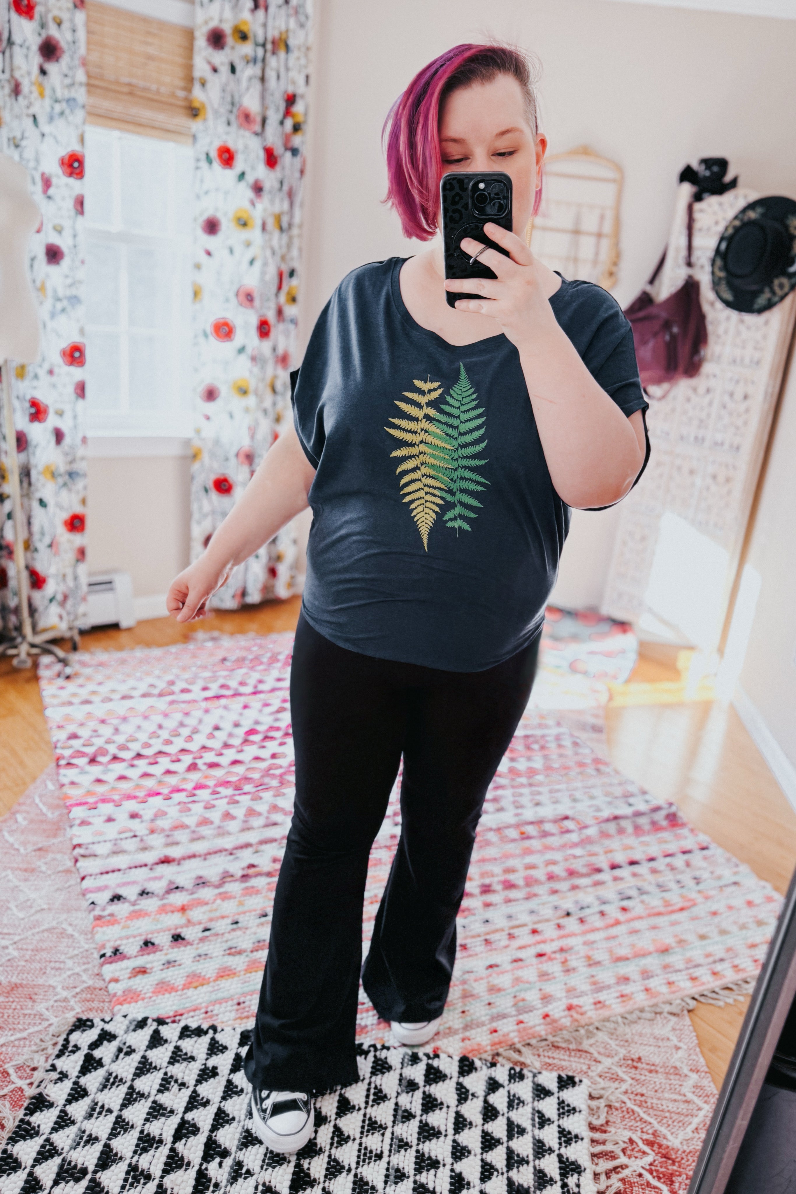 With The Ferns Bamboo Dolman Top