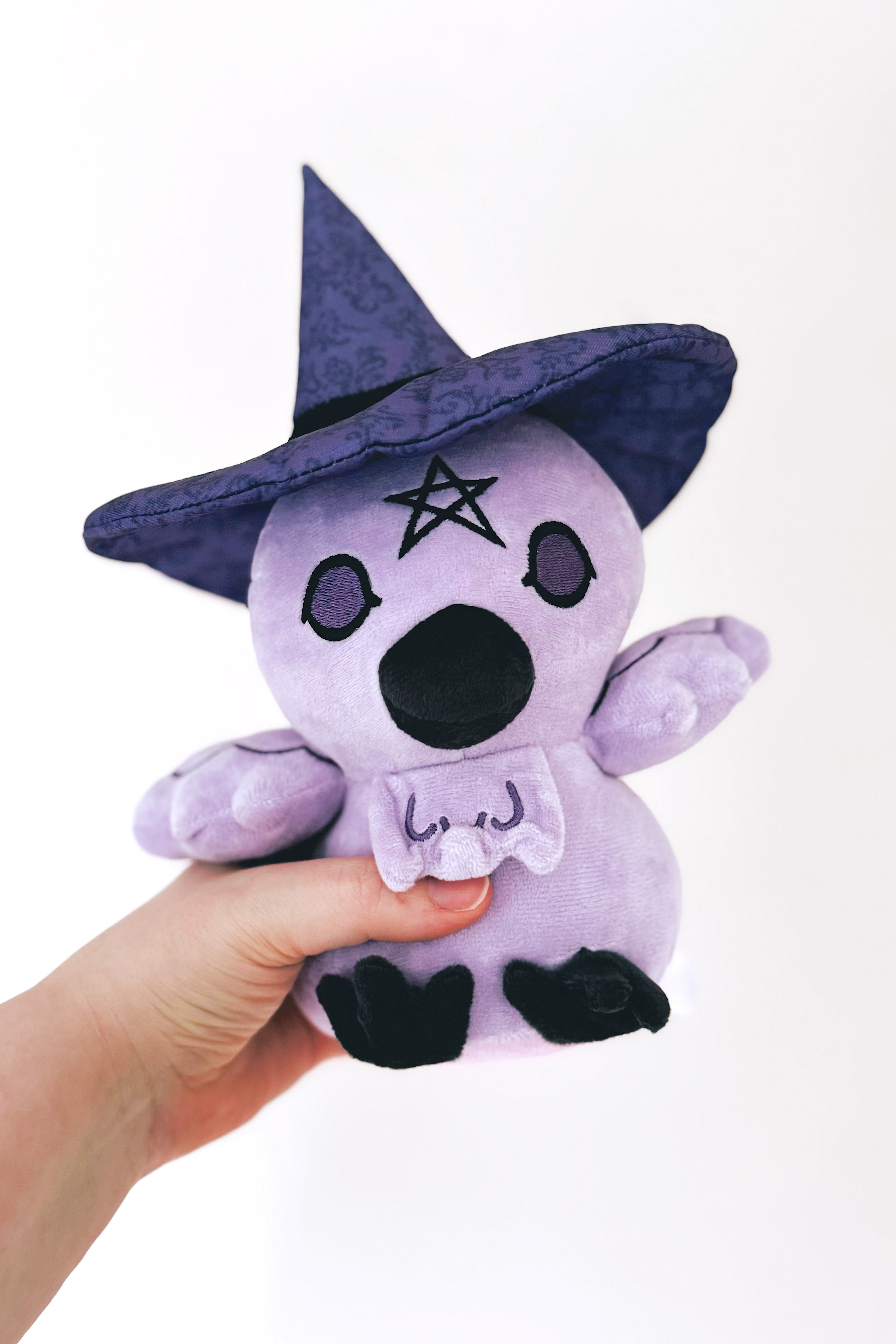 Marie Corveau The Witchy Lavender Crow Plushie