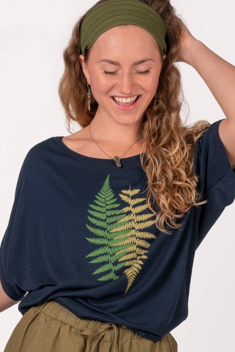 With The Ferns Bamboo Dolman Top