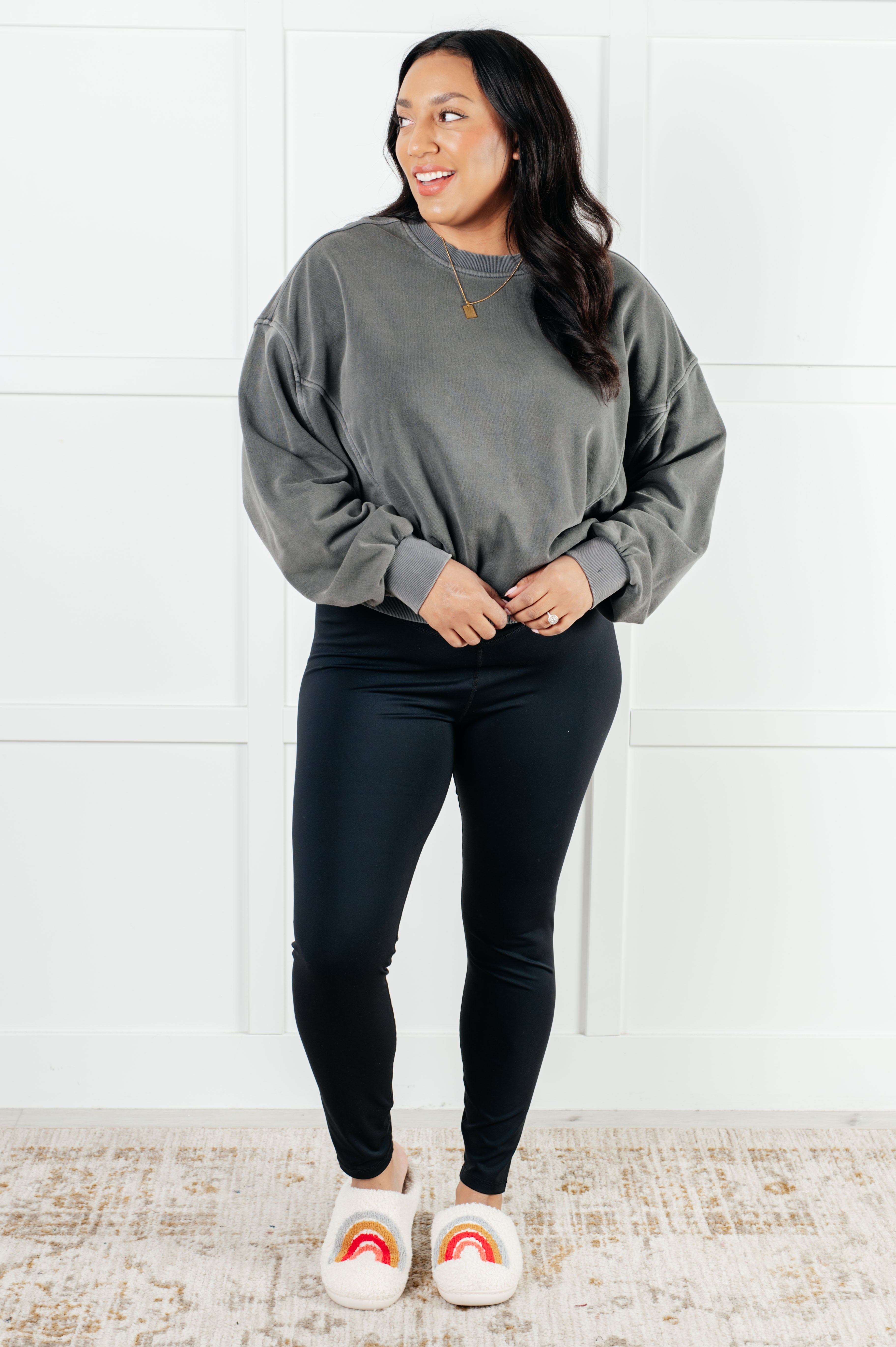 Beyond the Basics Pullover • Ash Black