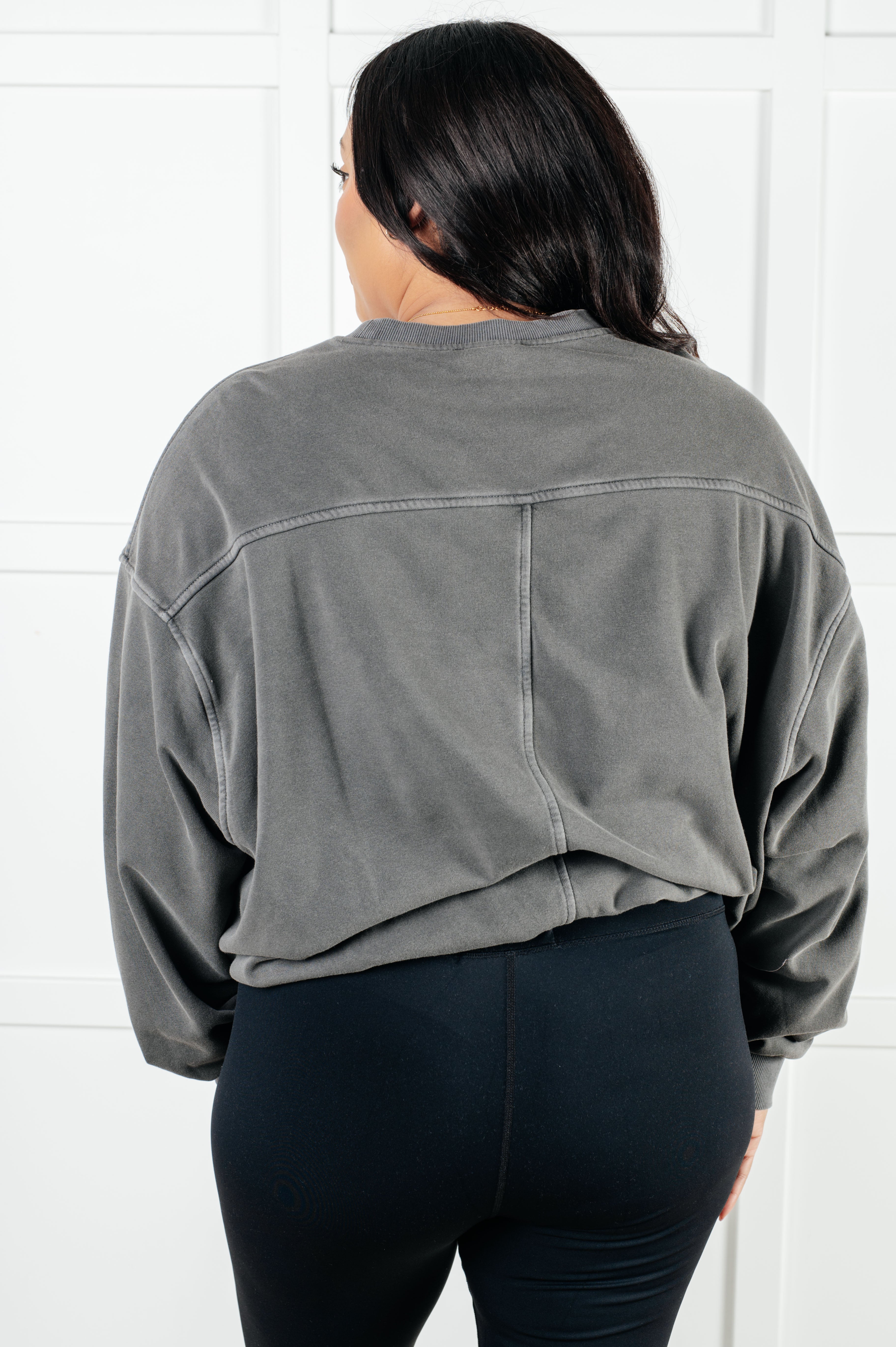 Beyond the Basics Pullover • Ash Black