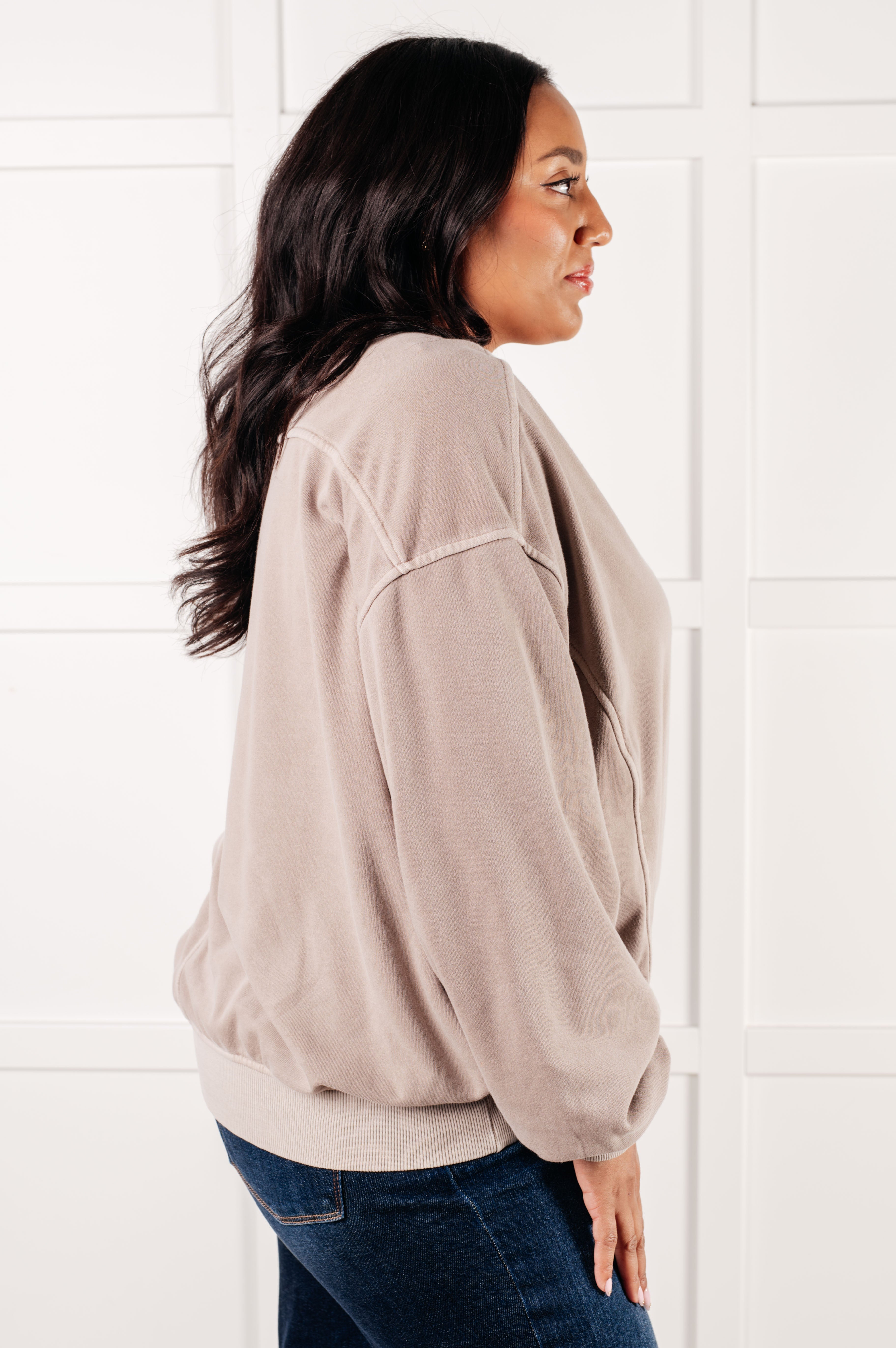 Beyond the Basics Pullover • Ash Mocha