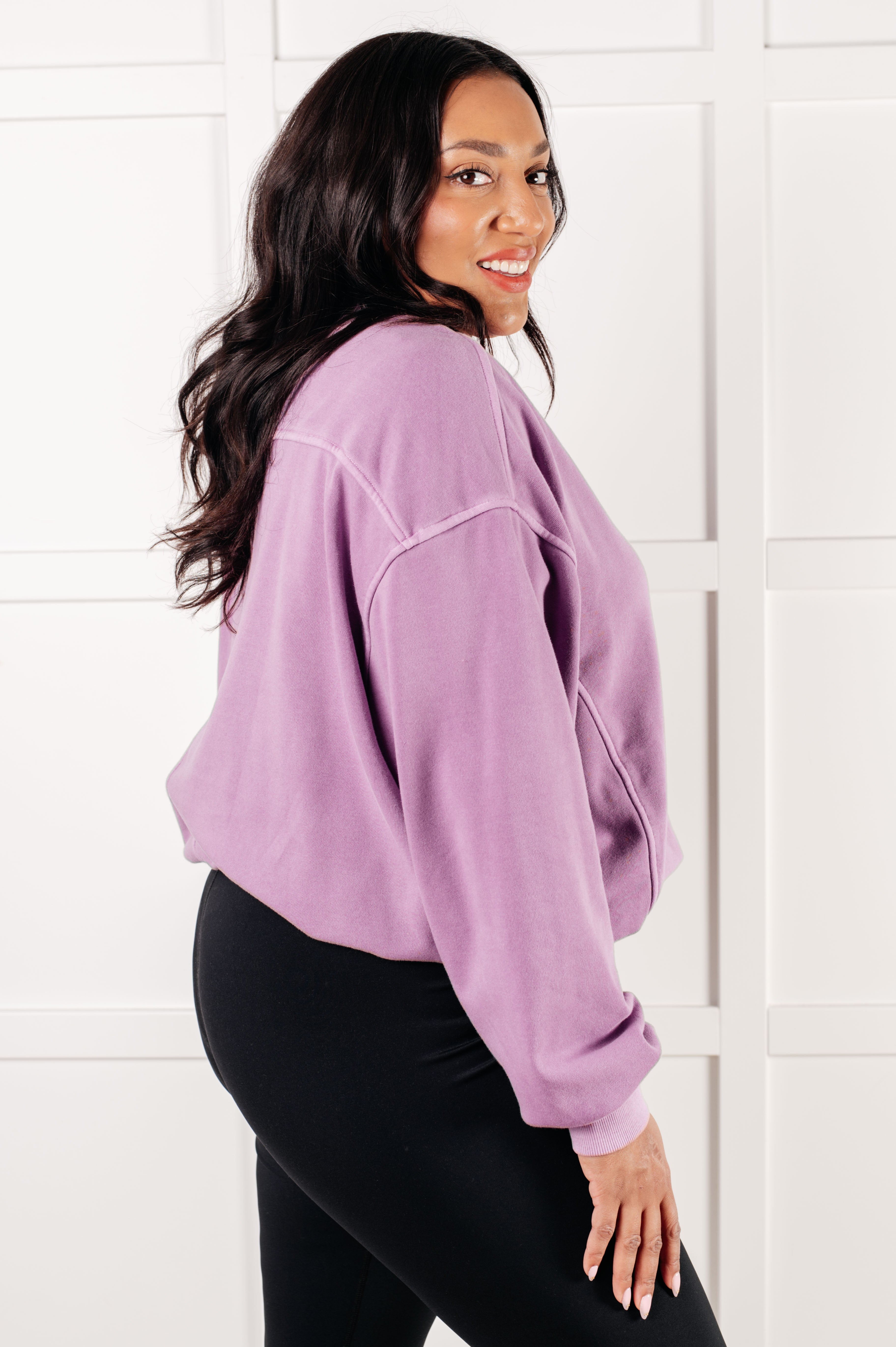 Beyond the Basics Pullover • Violet