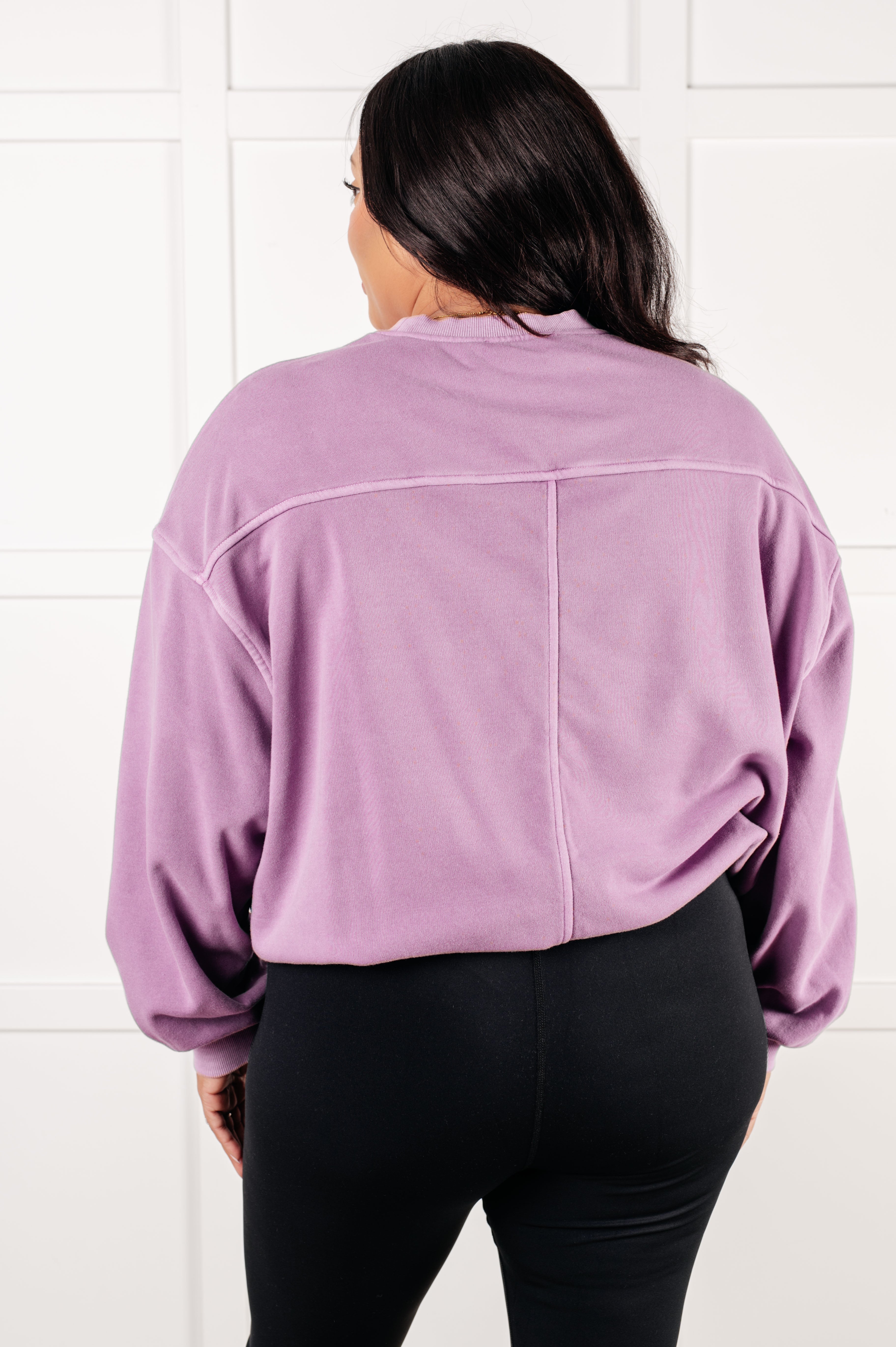 Beyond the Basics Pullover • Violet