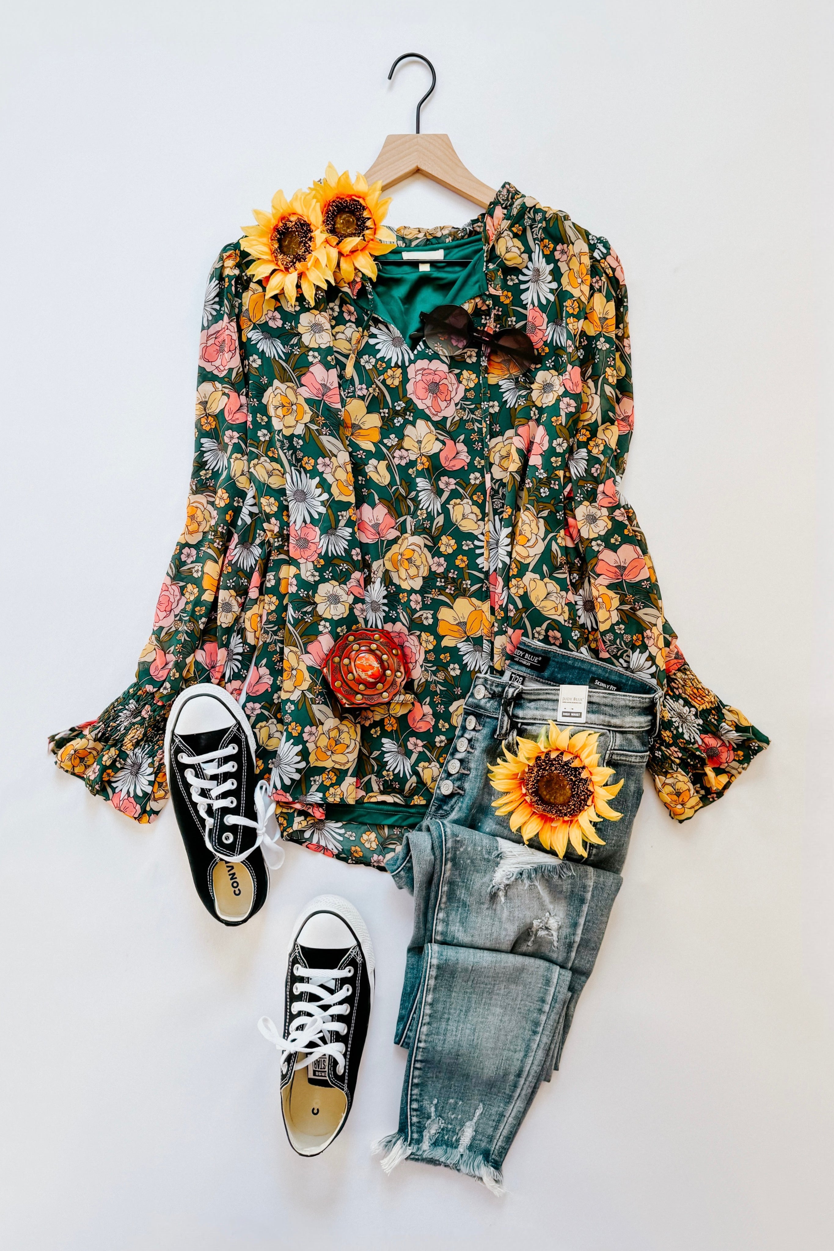 Ideal Ideas Floral Blouse