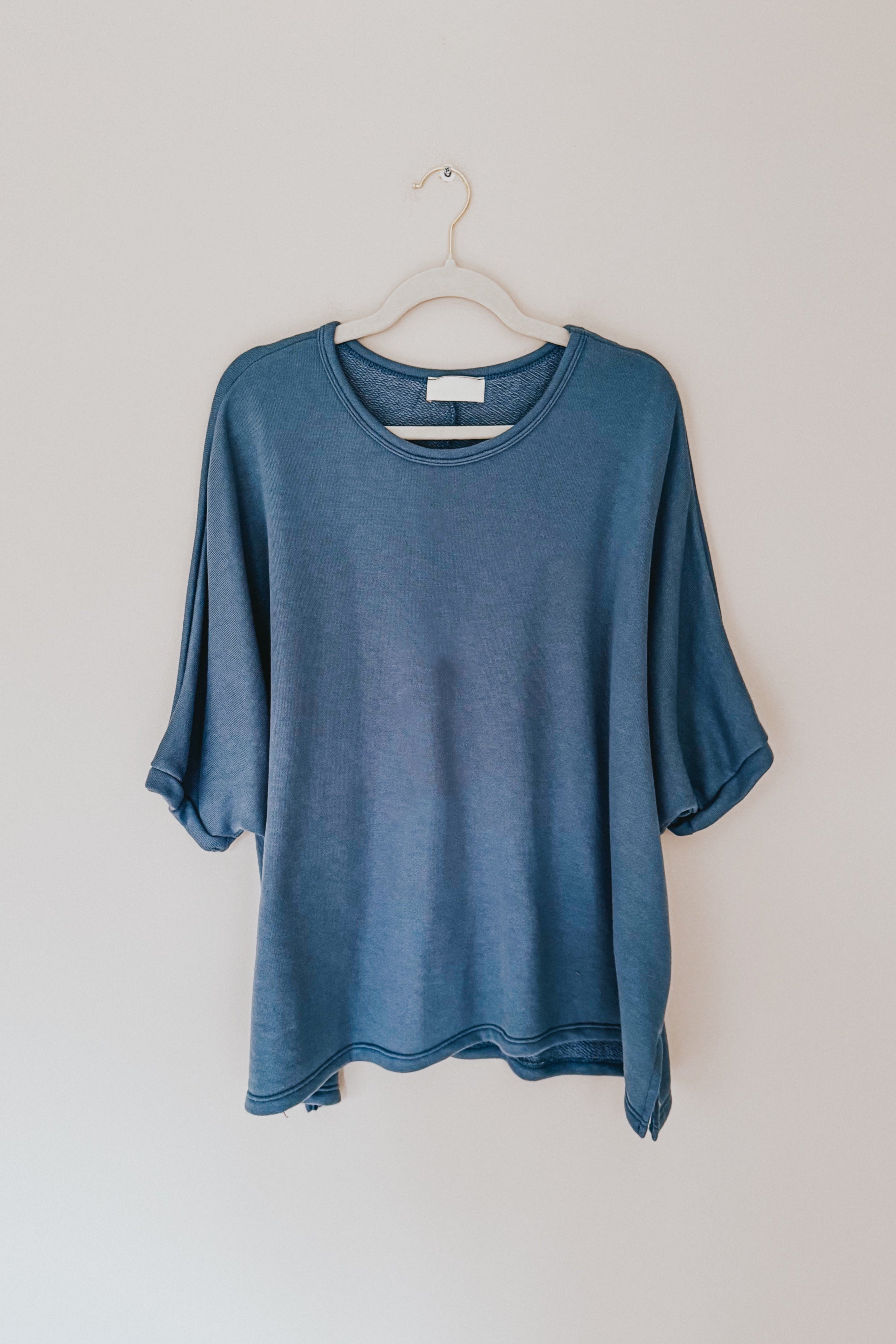 Casual Living Cotton Dolman French Terry Pullover