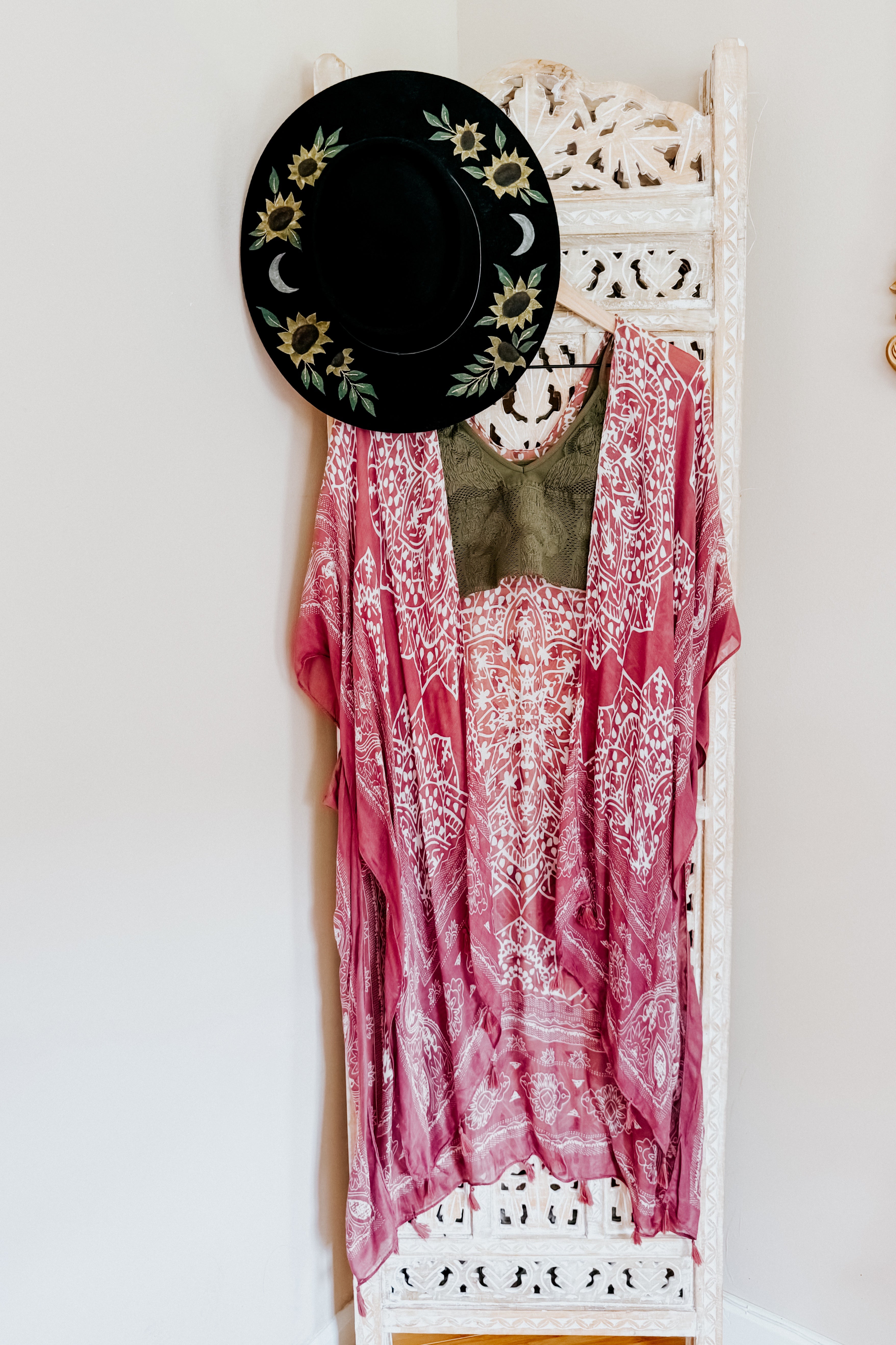 Took My Love Tassel Bohemian Layering Piece • Rose