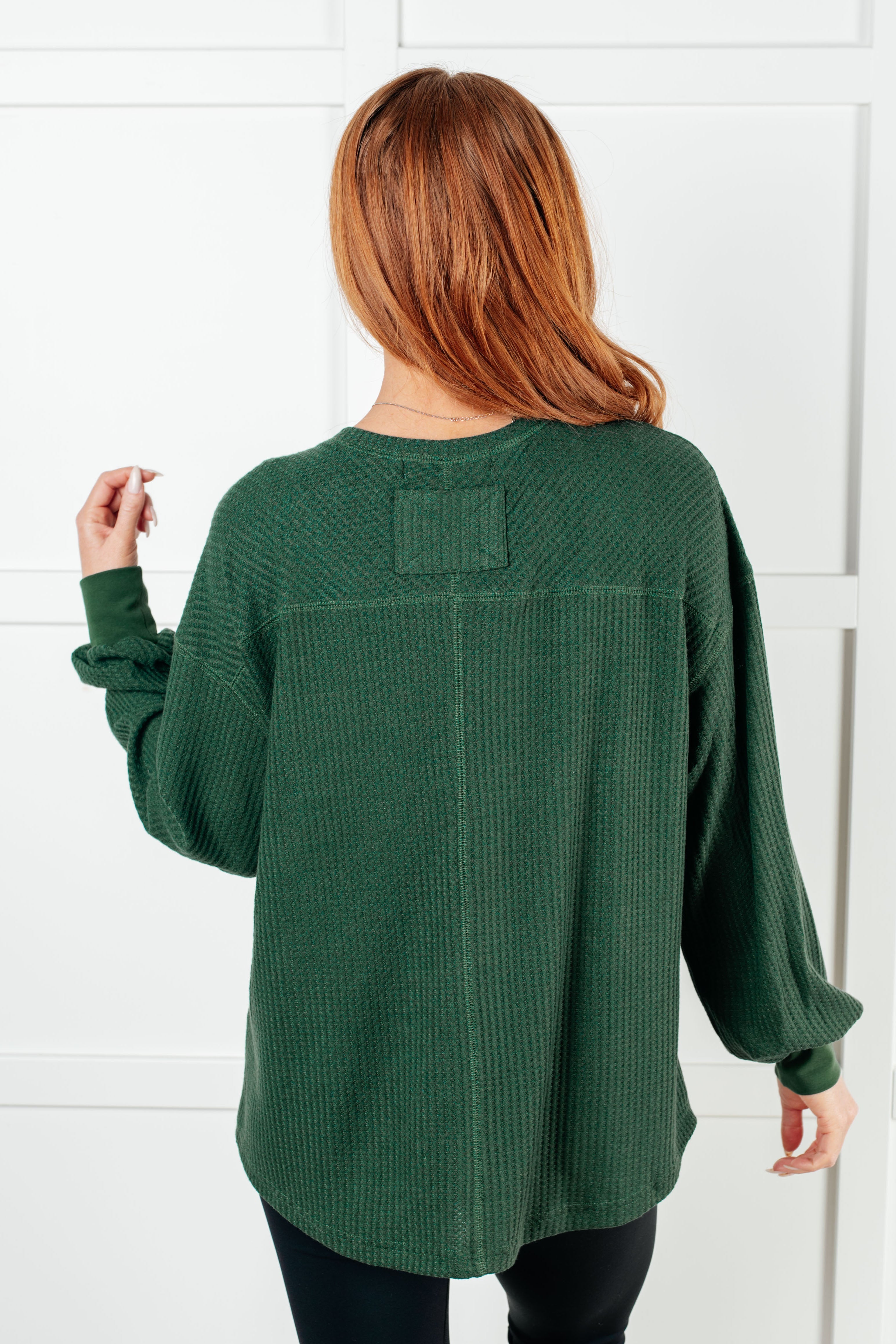 Good Things Are Coming V-Neck Top • Green