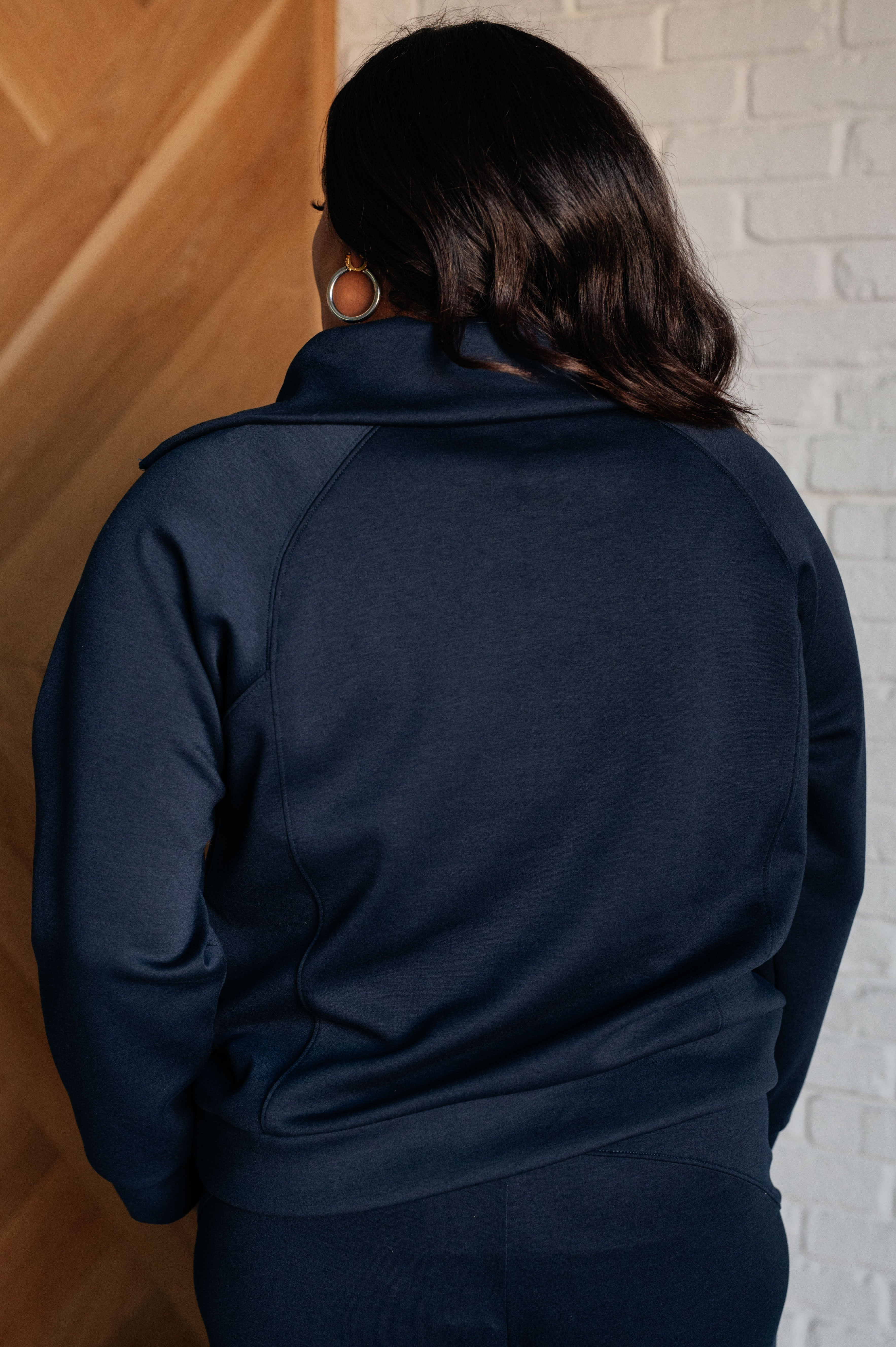 Hamptons Travel Half Zip Pullover • Navy