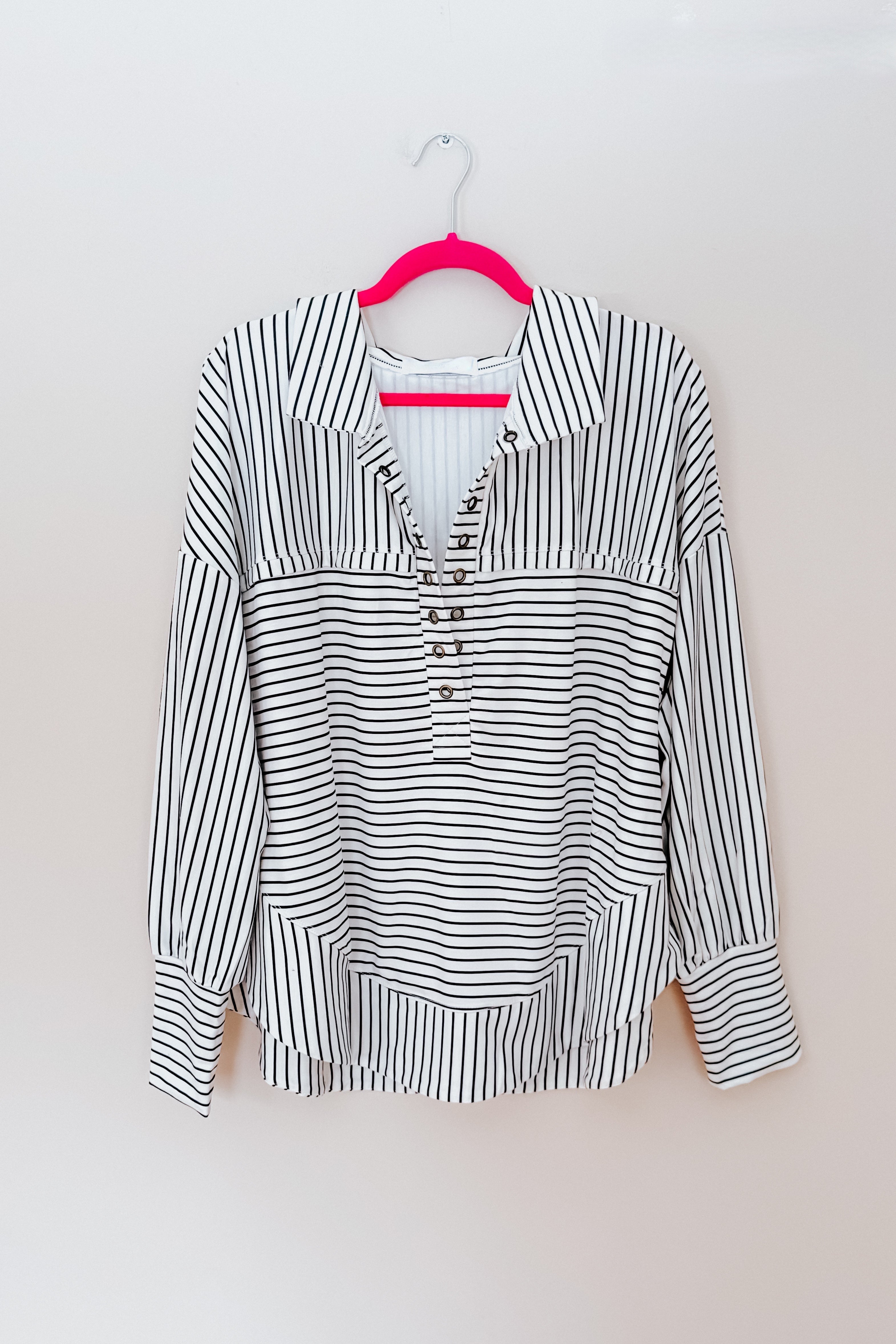 Striped Serendipity Pullover