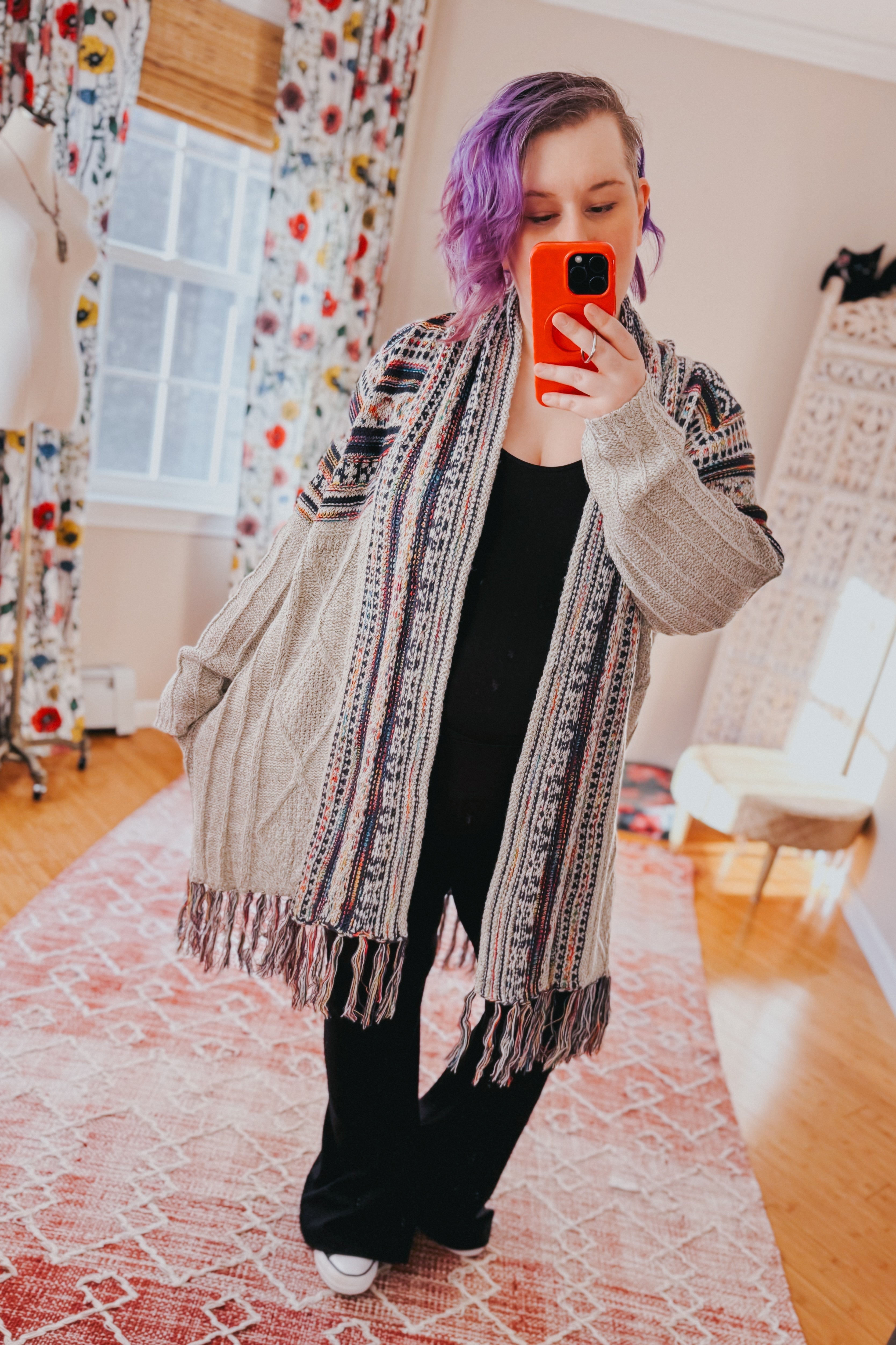 Oh So Lucky Fringe Cardigan