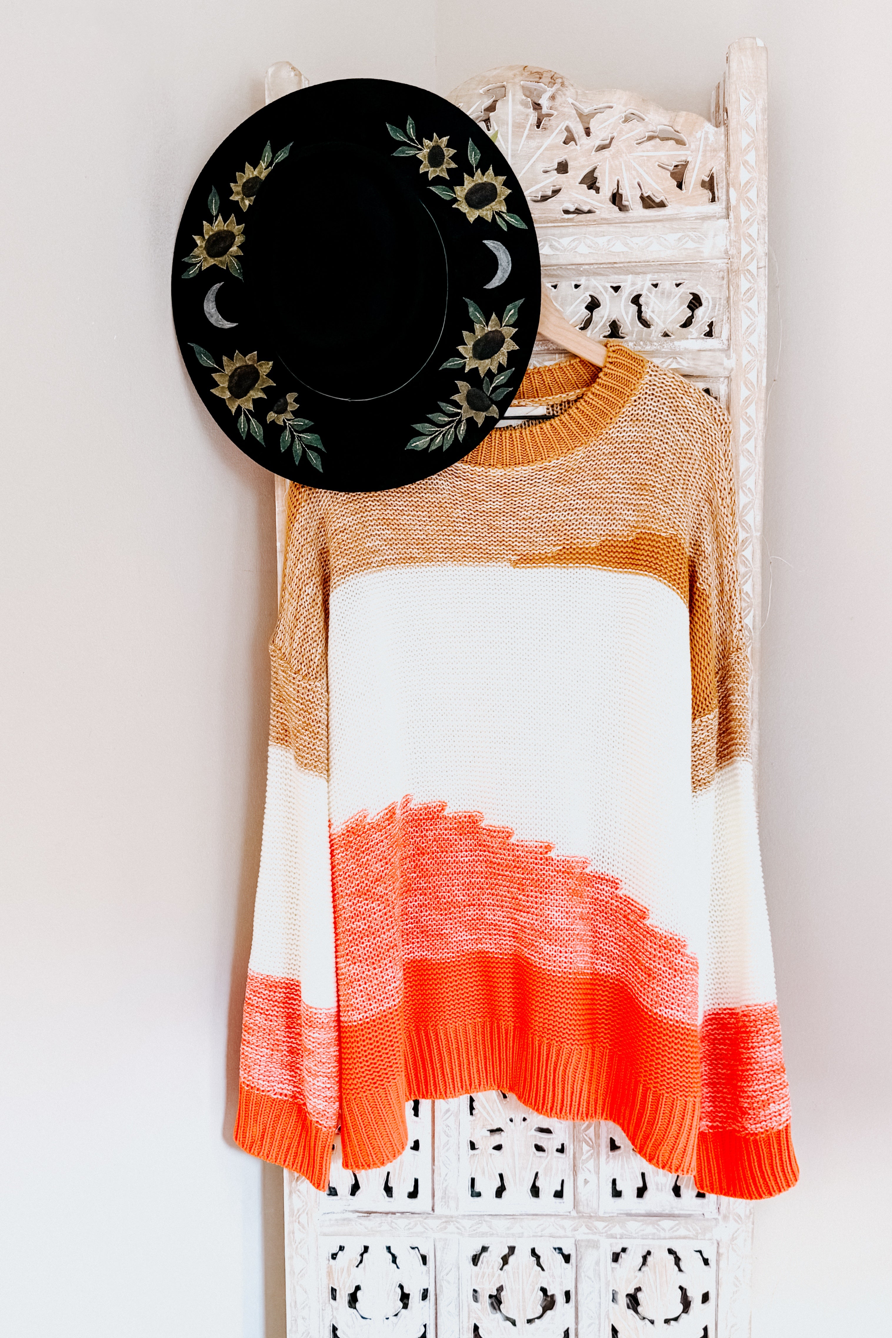 Come Around Color Block Sweater