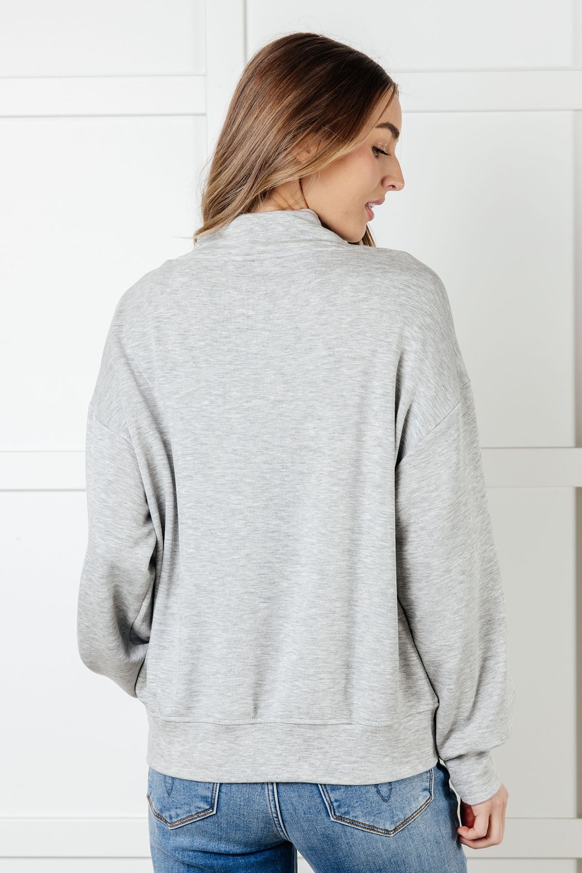 Rogue Runner Half Zip Pullover • Heather Grey