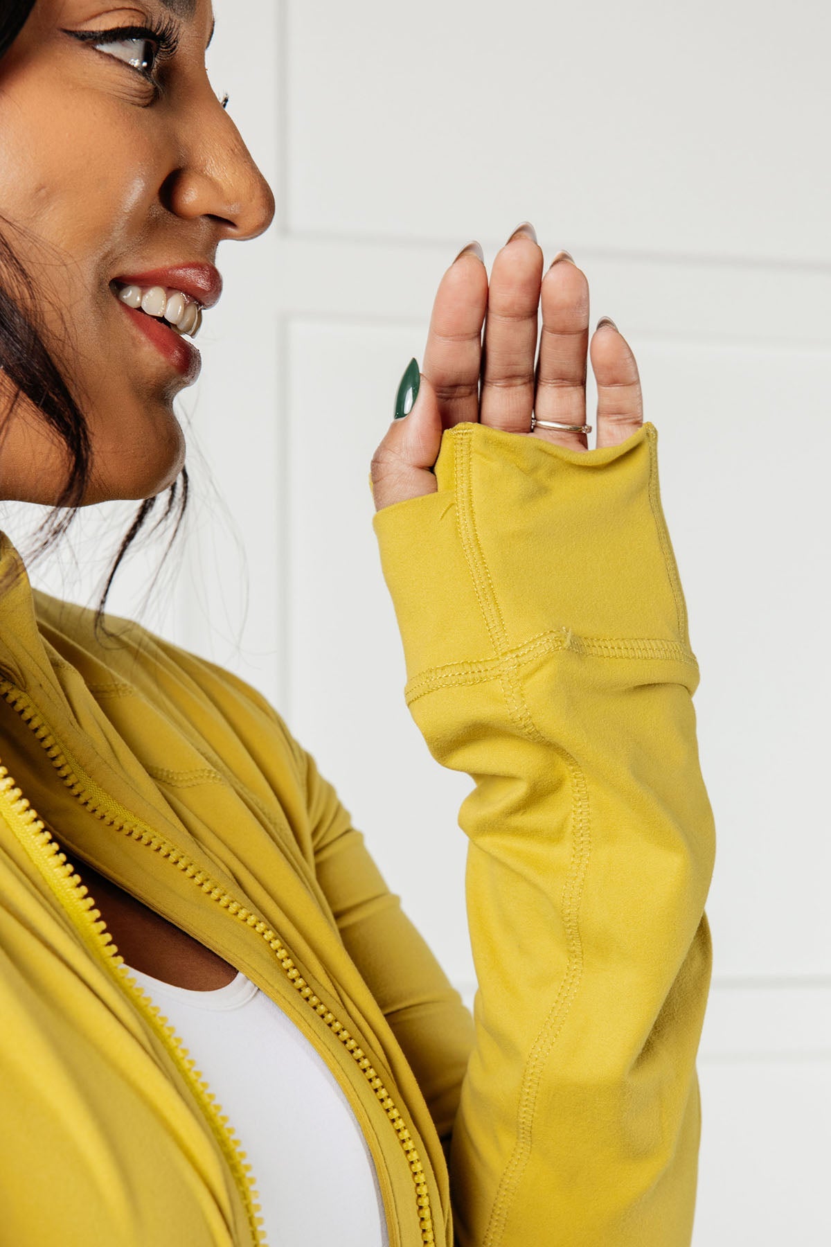 Staying Swift Activewear Jacket • Yellow Pear