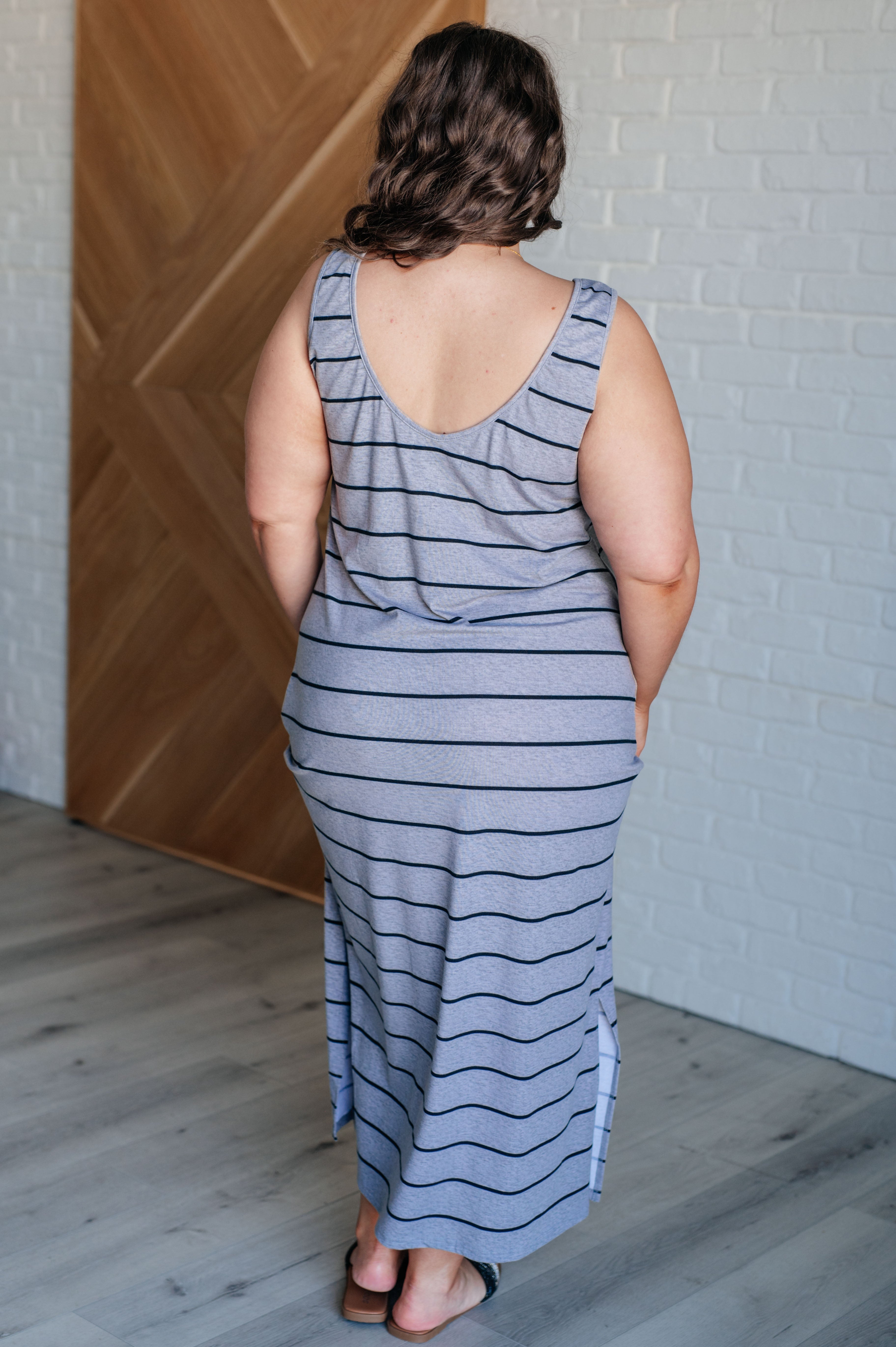 Still Got It Sleeveless Maxi • Gray