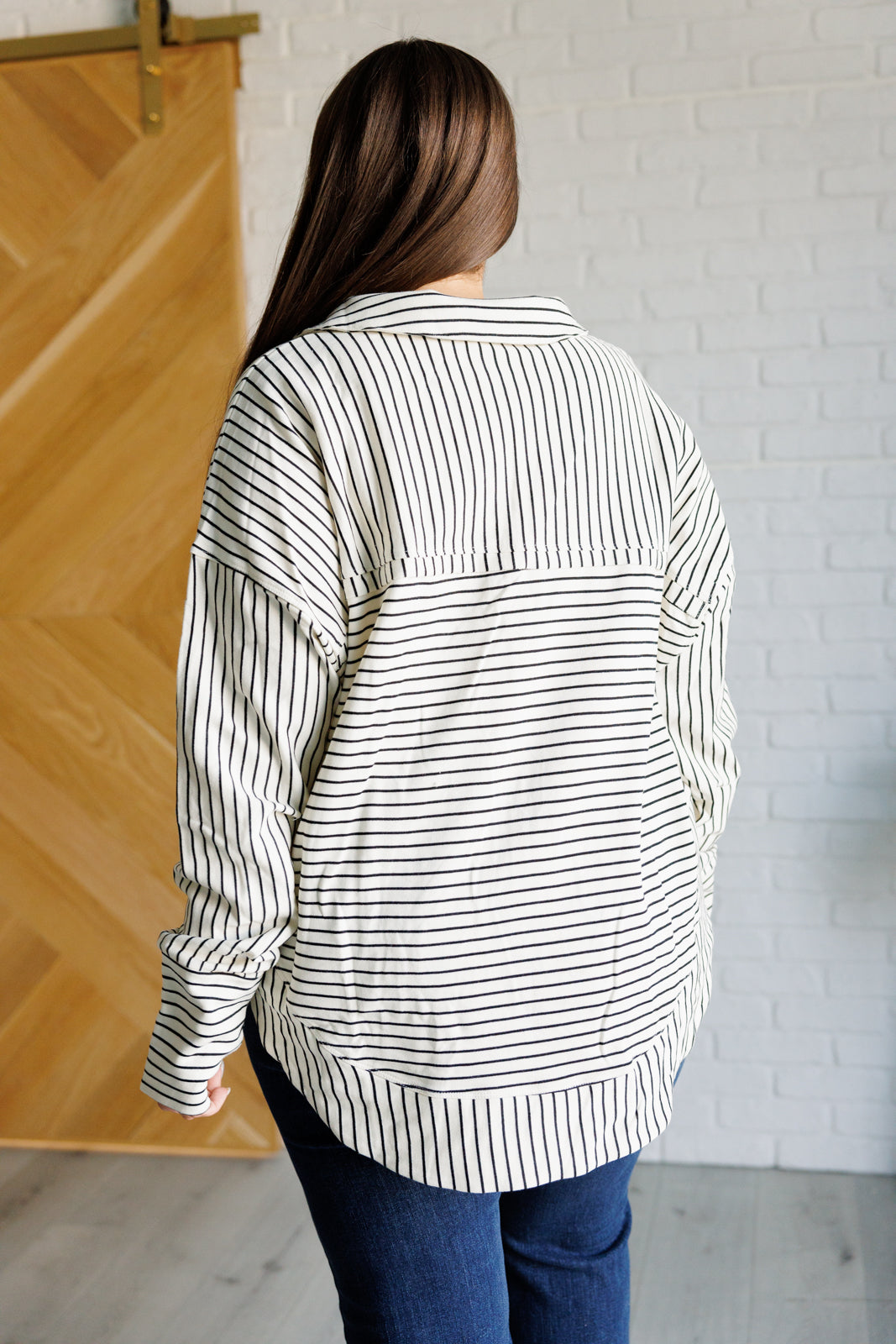 Striped Serendipity Pullover